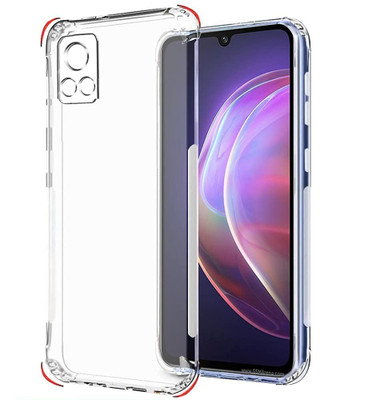 Casehub Front & Back Case for Vivo Y72 5G(Transparent, Camera Bump Protector)