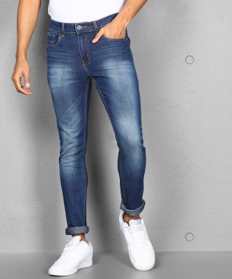 METRONAUT Regular Fit Men Lycra Blend Dark Blue Trousers - Buy