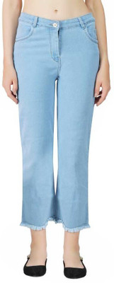 CKUSH Slim Women Light Blue Jeans