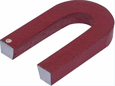 Apex Labs U - Shape Magnet with Strong Strength for Science Experiments (2 inches) Multipurpose Office Magnets Pack of 1
