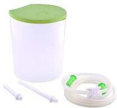 3S Naulakha Enema Can /Douche Can Set For Men & Women For Home Use with Instruction 1500 ml Medical Equipment Combo