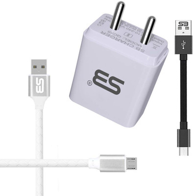 shopbucket Wall Charger Accessory Combo for Tecno Spark Power, Tecno Spark 6 Air, Tecno Spark Go, Tecno Spark 5, Tecno Spark Power.(White)