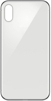 SPAREWARE Apple iPhone X - White Back Panel(White)