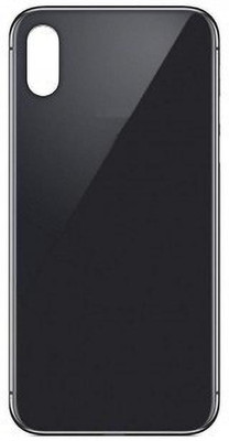 IncMart Iphone Iphone X Back Panel(Black)