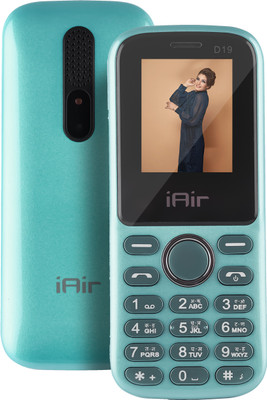 Flipkart - IAIR Basic Feature Dual Sim Mobile Phone with 1200mAh Battery, 1.7 inch Display Screen, 0.8 mp Camera in Mint Green Color (FPD19, Mint Green)(Mint Green)