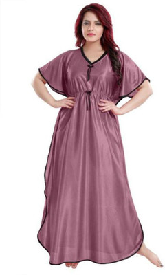 Gangomi Women Nighty(Purple)