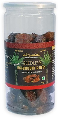 Al Qusai Seedless Mabroom Dates, Saudi Arabia, 500g Pack Wet Dates(500 g)