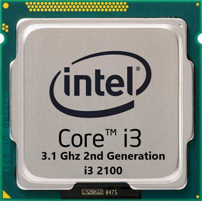 processsor Ultra Core i3 2nd Generation Support H61 Motherboards 3.1 GHz LGA 1155 2 Core Processor Designed for Desktop(Silver)