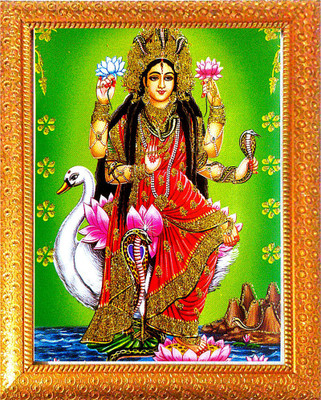 SUNINOW MANASA DEVI | NAG DEVI | GODDESS OF SNAKES | HINDU GODDESS | MANSA DEVI Religious Frame
