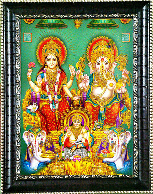 SUNINOW LAXMI GANESH Religious Frame