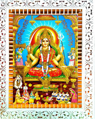 SUNINOW SANTOSHI MATA Religious Frame