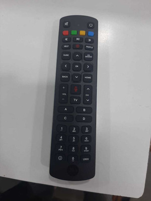 Nij Set Top Box DTH Remote Control With VOICE & Recording Button JIO Remote Controller(Black)