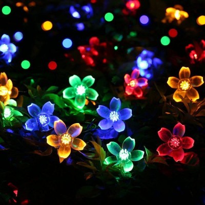 Vonc 14 LEDs 3 m Multicolor Steady Flower Rice Lights(Pack of 1)