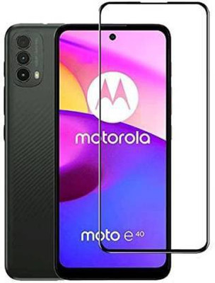 Flipkart SmartBuy Edge To Edge Tempered Glass for Motorola e40(Pack of 1)