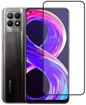 SMARTCASE Edge To Edge Tempered Glass for Realme 8i(Pack of 1)