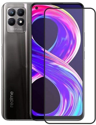 SMARTCASE Edge To Edge Tempered Glass for Realme 8i(Pack of 1)