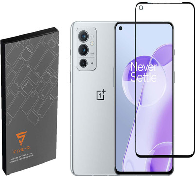 FIVE-O Edge To Edge Tempered Glass for OnePlus 9RT 5G, OnePlus 9RT(Pack of 2)