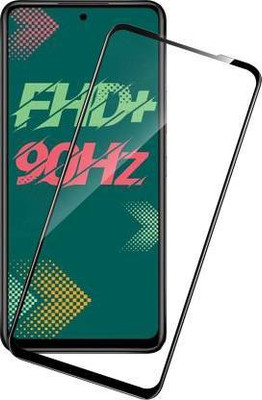 SMARTCASE Edge To Edge Tempered Glass for Infinix Hot 11s(Pack of 1)