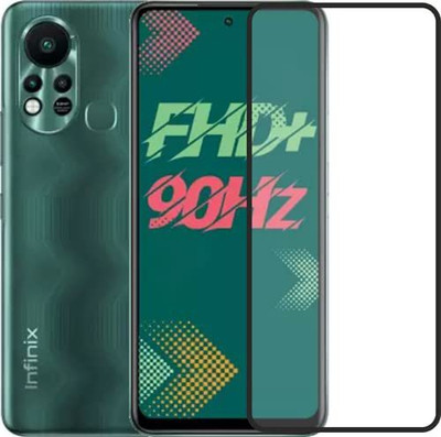GORILLA Extra Strong Premium Edge To Edge Tempered Glass for Infinix Hot 11S(Pack of 1)