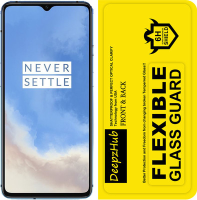 DeepzHub Front and Back Screen Guard for OnePlus 7T(Pack of 1)