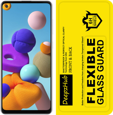 DeepzHub Front and Back Screen Guard for SAMSUNG Galaxy A21s(Pack of 1)