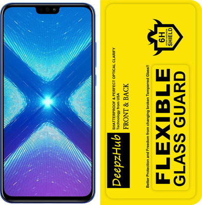 DeepzHub Front and Back Screen Guard for Honor 8X(Pack of 1)