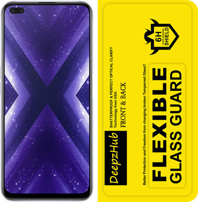 DeepzHub Front and Back Screen Guard for Realme X3(Pack of 1)
