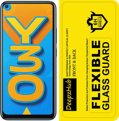 DeepzHub Front and Back Screen Guard for vivo Y30(Pack of 1)