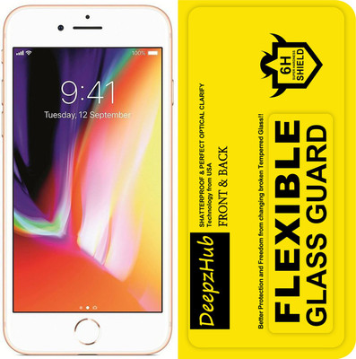 DeepzHub Front and Back Screen Guard for Apple iPhone 8(Pack of 1)