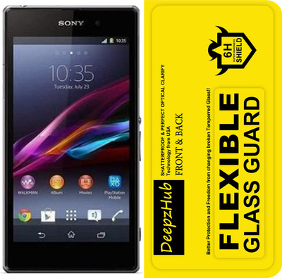 DeepzHub Front and Back Screen Guard for Sony Xperia Z1(Pack of 1)