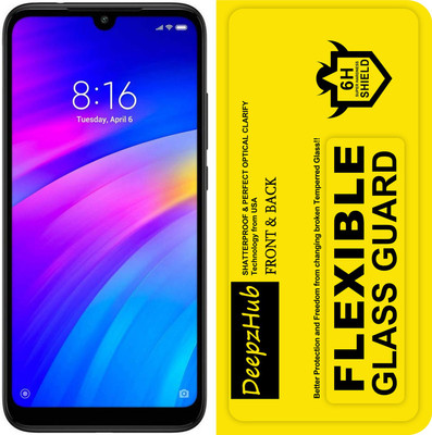DeepzHub Front and Back Screen Guard for Redmi 7(Pack of 1)