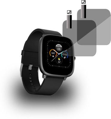 hirdesh Screen Guard for NOISE COLORFIT QUBE SPO2 Smartwatch(Pack of 2)