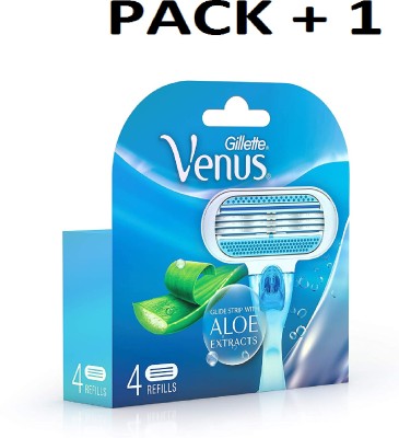 Gillette ALOE ECTRACTS 4 REFILLS PACK OF 1