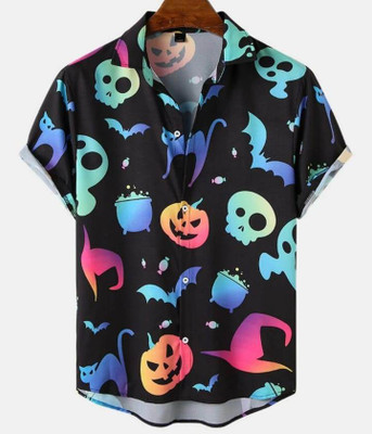 CHENECLOTH Men Regular Fit Printed Cut Away Collar Casual Shirt For Rs. 159 @ 77 %