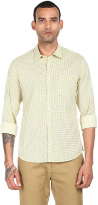 AD by Arvind Men Polka Print Casual Multicolor Shirt