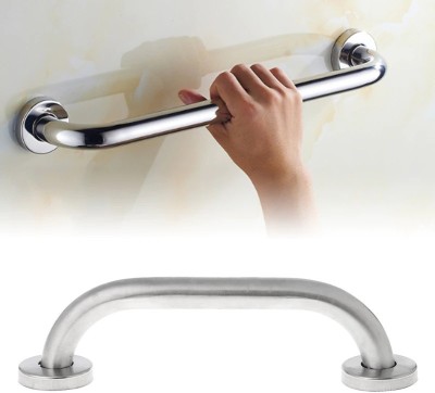 VicTac Stainless Steel Grab Bar for Bathroom & Bathtub Wall Mounted Safety Hand Support Rail Matt Finish - Balance Handle - Towel Bar 12 inch 1PCs Shower Grab Bar(Matt Steel 31 cm)