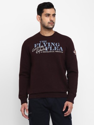 ROYAL ENFIELD Full Sleeve Printed Men Sweatshirt