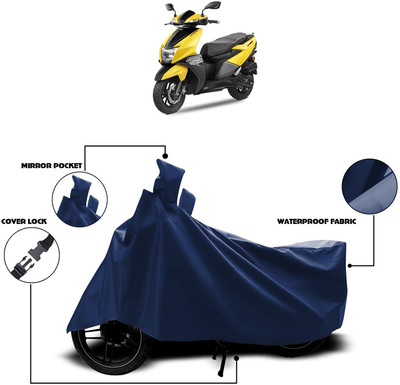 KEDIT Two Wheeler Cover for Universal For Bike(Ntorq 125, Blue)