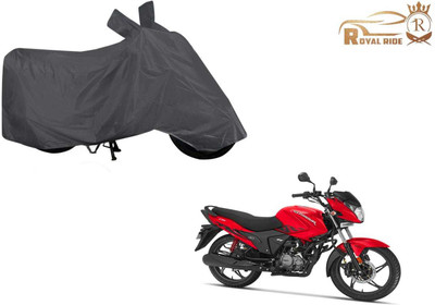 ROYALRIDE Waterproof Two Wheeler Cover for Hero(Glamour i3s, Grey)