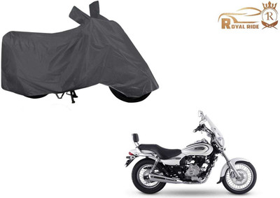ROYALRIDE Waterproof Two Wheeler Cover for Bajaj(Avenger 220 Cruise, Grey)