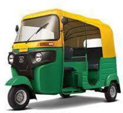 apna pull back push back friction cng auto rickshaw(Multicolor, Pack of: 1)