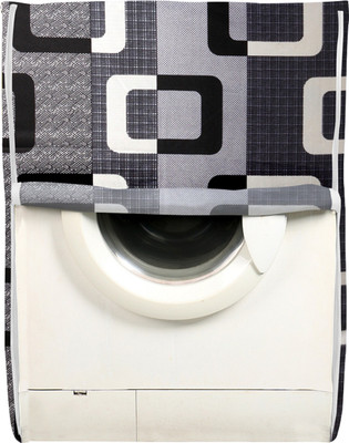 E-Retailer Front Loading Washing Machine  Cover(Width: 58 cm, Black)