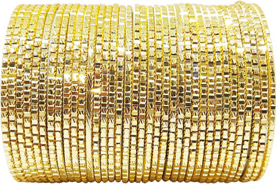 Chrishan Alloy Gold-plated Bangle Set(Pack of 36)