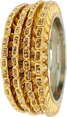 navjai Metal Bangle Set(Pack of 4)