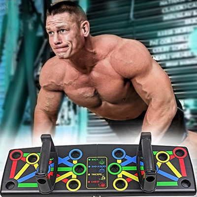 Fulkiza Foldable Pushup board 29044 Push-up Bar(Multicolor)