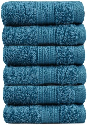 TRIDENT Cotton 500 GSM Face Towel Set(Pack of 6)