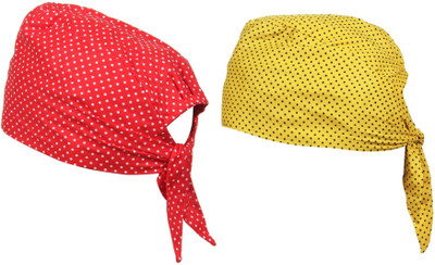 Bismaadh Solid Skull Cap Cap(Pack of 2)