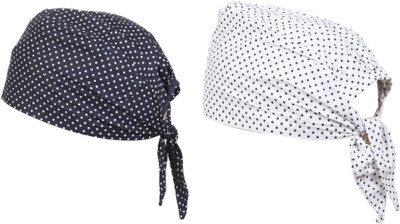 Bismaadh Solid Skull Cap Cap(Pack of 2)