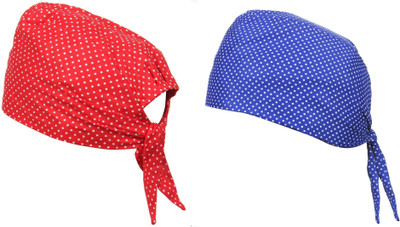 Bismaadh Solid Skull Cap Cap(Pack of 2)