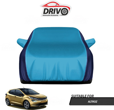 Drivo Car Cover For Tata Altroz (With Mirror Pockets)(Blue)